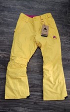 NWT Burton Youth M Yellow Sweetart Snowboard Pants Kids Ski