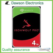4TB Seagate IronWolf Pro 7200RPM 256MB SATA HDD 3.5" ST4000NT001 Hard Drives NEW