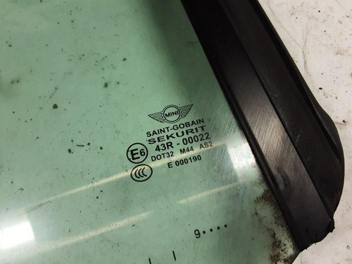 Passenger Quarter Glass Convertible 4 Passenger Fits 09-15 MINI COOPER 647771 - Picture 2 of 12