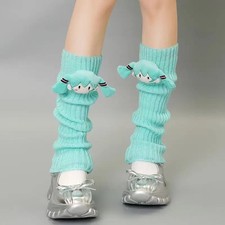 Anime Hatsune Cute Thigh Highs Kawaii Miku Leggings Leg Warmers