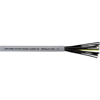 LAPP Steuerleitung Steuerkabel ÖLFLEX CLASSIC 110 PVC grau 18 G 0.75 mm² 100 m