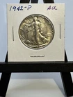 1942-P Walking Liberty Half Dollar AU Please Read