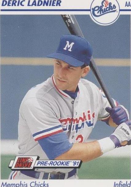 1991 Line Drive Pre-Rookie - Deric Ladnier #409 - 1 of 1