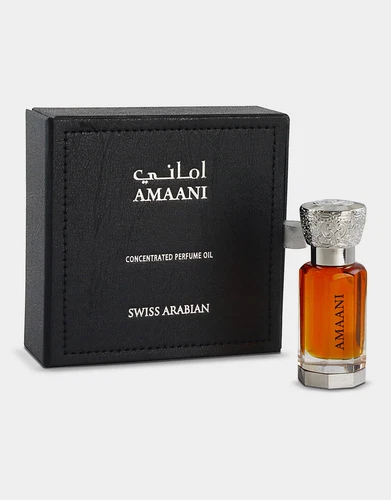 Amaani by Swiss Arabian 12ml Attar Oil - Free SEALED Amani