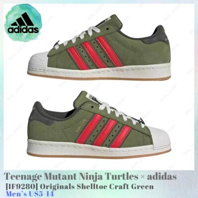 Size 12 - Teenage Mutant Ninja Turtles x adidas Superstar Shell