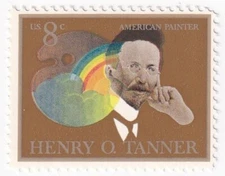 STAMP SCOTT 1486 "Henry O. Tanner" 8 CENT 1973 MNH