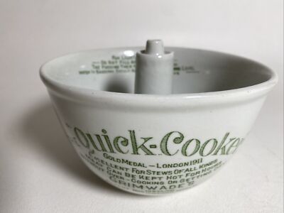 アンティーク　Grimwade 社のQuick Cooker 陶器製 RARE】 ENGLAND antique GRIMWADE社 Quick-Cooker クイッククッカー