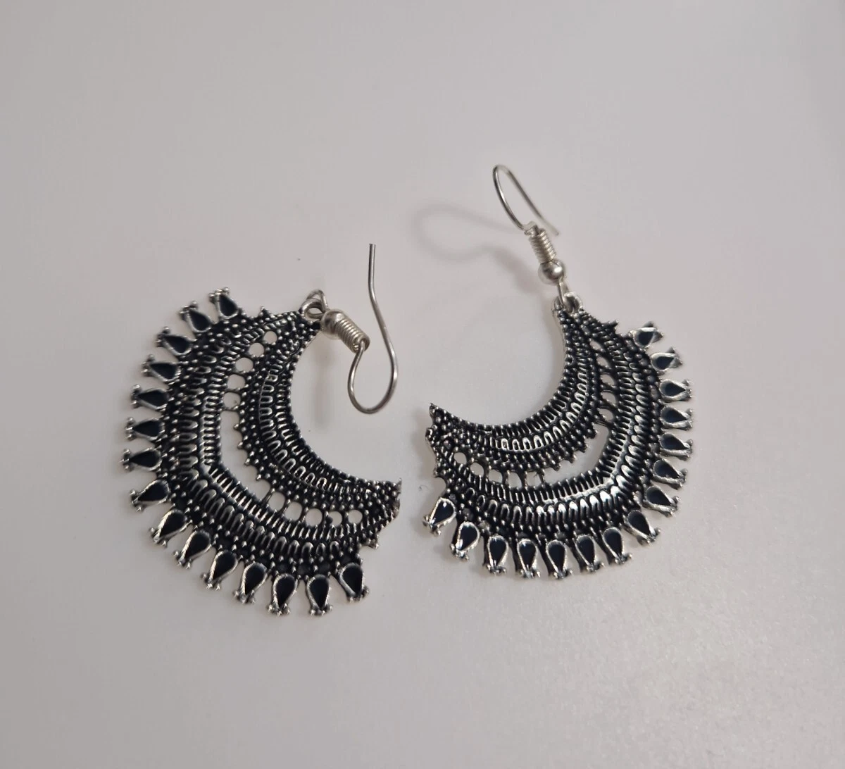 Metal earring best sale design