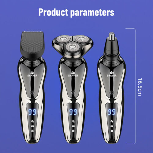 3 IN 1 Maquina De Afeitar Electrica Para Hombre Afeitadora Rasuradora Barba - Bild 10 von 13
