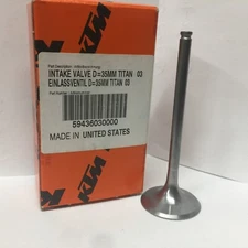 KTM 450 SX 2003 Intake Valve D=35MM Titan Stock OEM