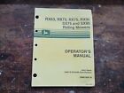 John Deere Riding Mowers Lawn Mower Operator's Manual Rx63 Rx73 Rx75 Sx75 Sx95