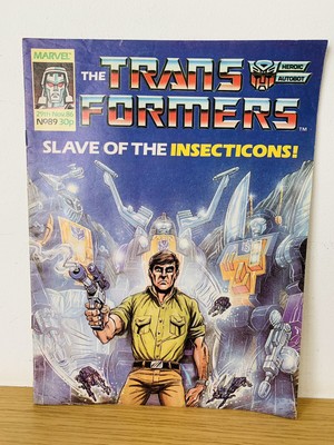The Transformers Comic - Nr. 89 - Datum 29.10.1986 - UK Marvel Paper Comic
