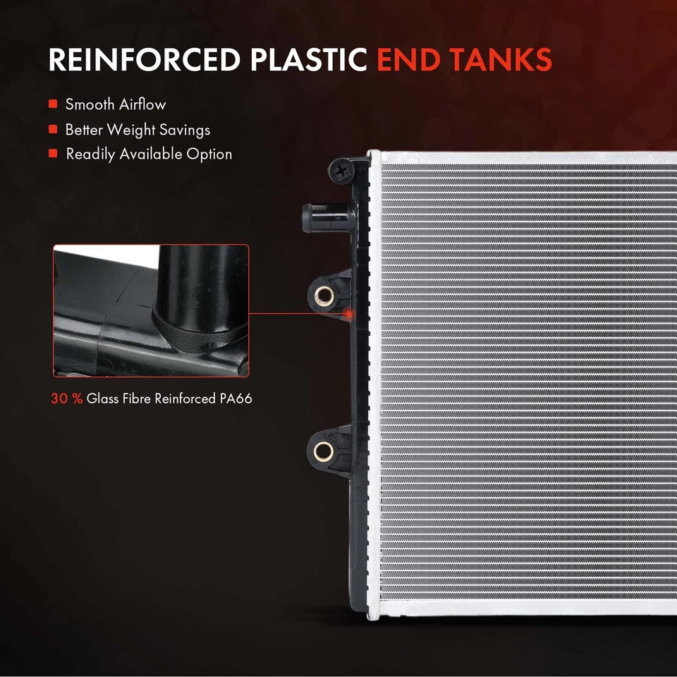 Intercooler de aluminio para Chevy Camaro 2012-2015 2017-2024 Cadillac CTS 16-19 Foto 3 de 4