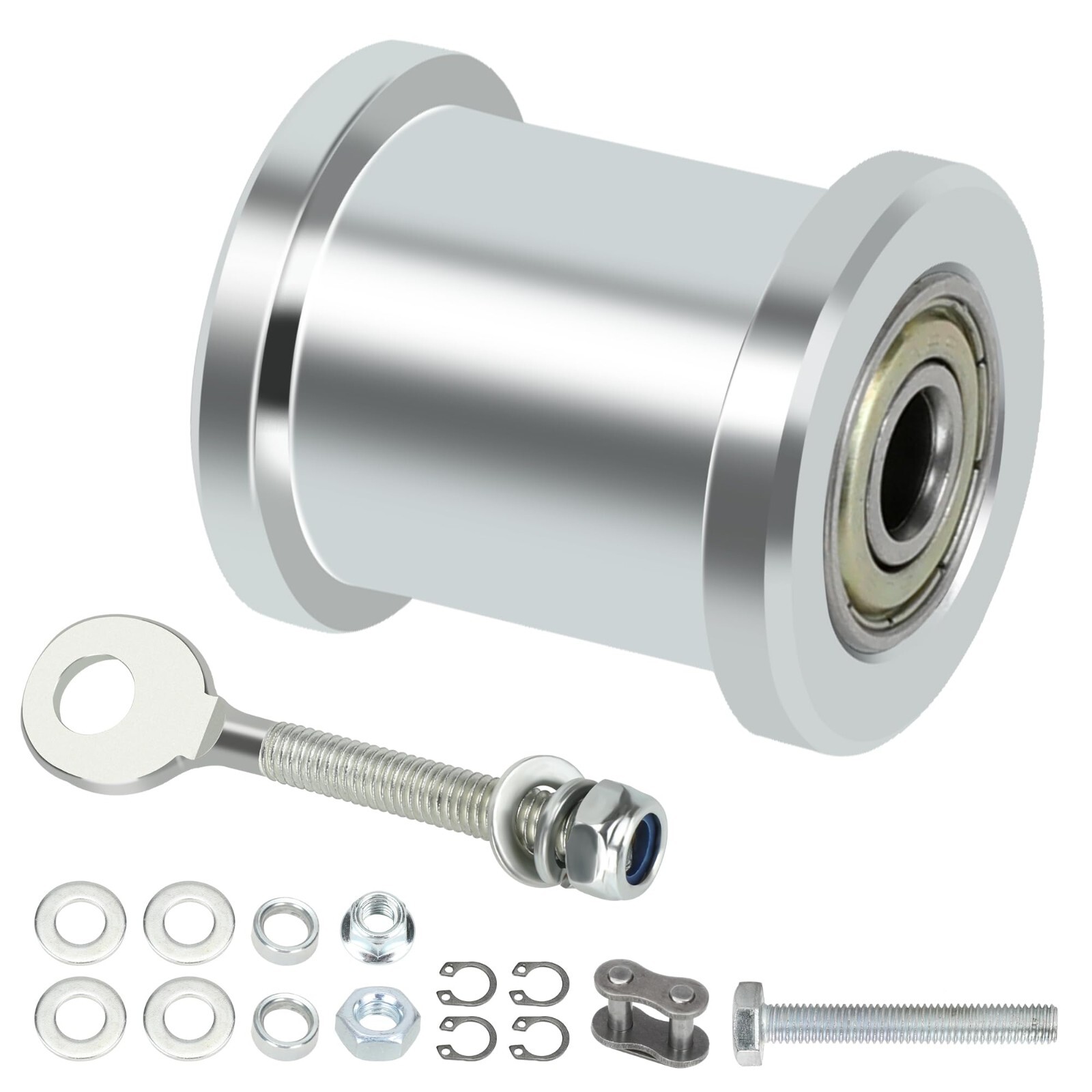 Chain Tensioner with 1-3/4" Roller For Predator 79cc 100cc CT100U DB30 Mini Bike