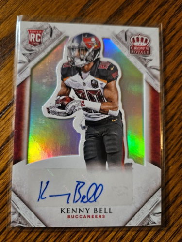 Kenny Bell RC Auto -2015 Panini Crown Royale Silver Autograph #/299 No.170 - Afbeelding 1 van 2
