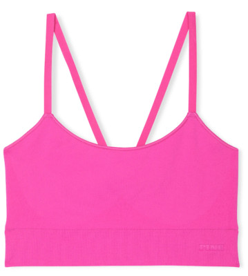 PINK Victorias Secret Seamless Scoop Racerback Sports Bra