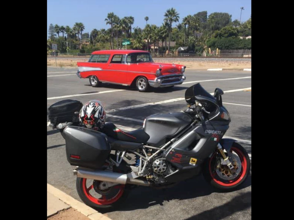 2003 Ducati ST4-S eixo de comando de admissão vertical OEM com bucha. - Imagem 4 de 4