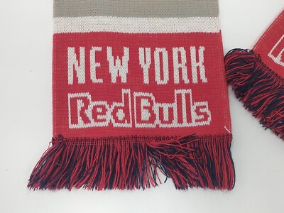 New York Red Bulls Ruffneck Scarf MLS Red Bull Sports Soccer Team