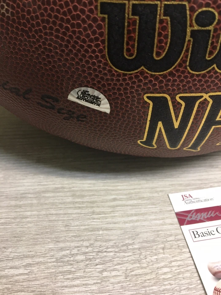 CHESTER TAYLOR, VIKINGOS DE MINNESOTA, OSOS, FIRMADO, AUTOGRAFIADO, FÚTBOL AMERICANO DE LA NFL, CERTIFICADO DE AUTENTICIDAD JSA Foto 3 de 4