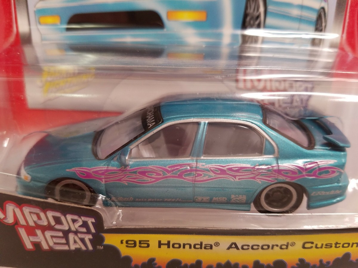 Rare Johnny Lightning Street Freaks 95 Honda Accord Custom White
