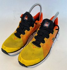 Under Armour X Level Scramjet Series Orange/Yellow Running Shoes 6.5Y Boys