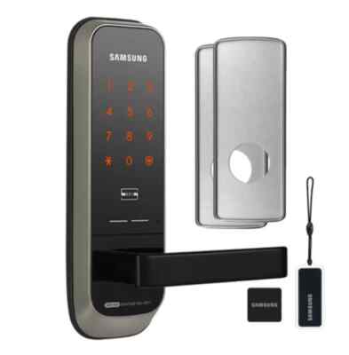 SAMSUNG SHP-H20 Smart Digital Door Lock/ 2-Way/ Password + Key Tag + Door Plate
