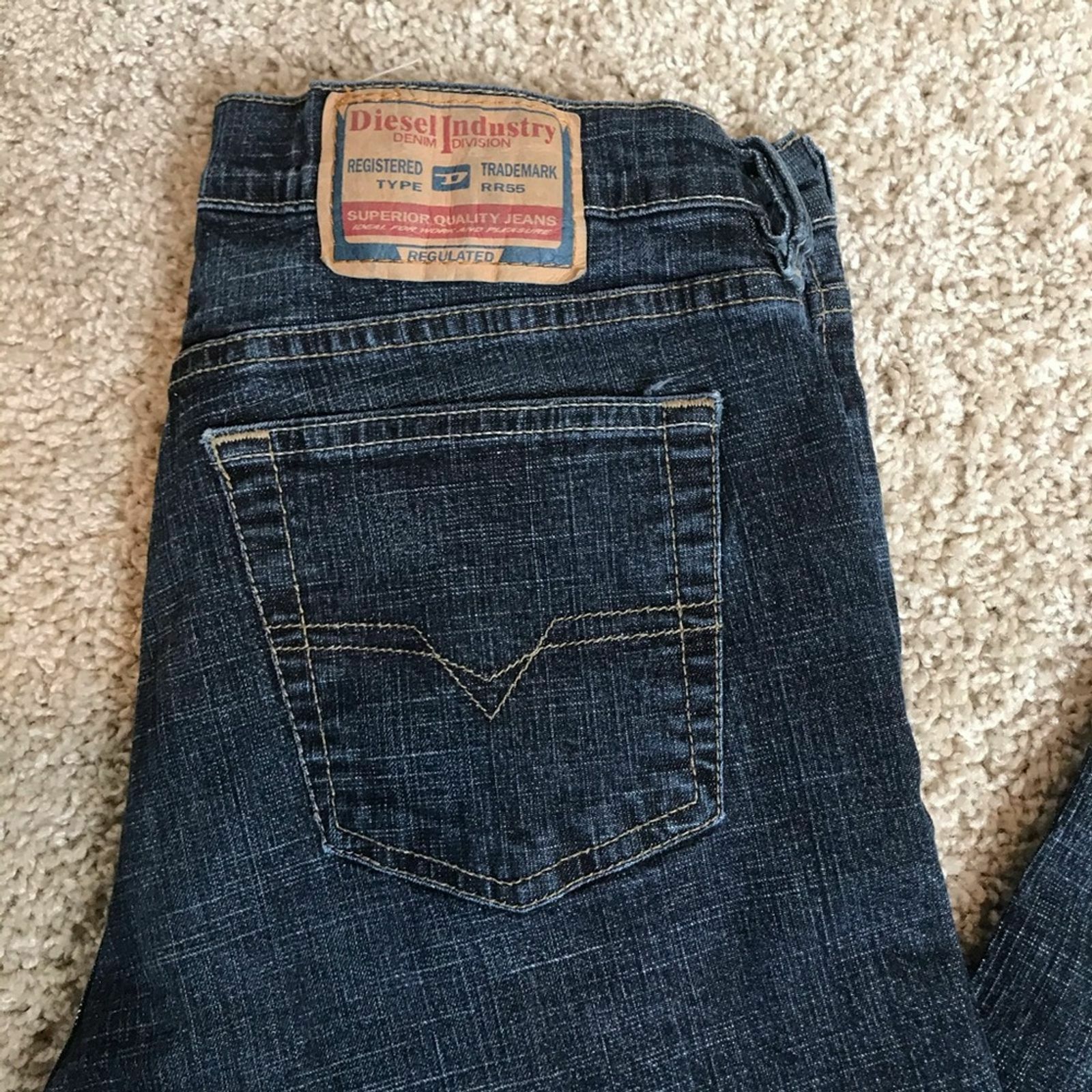 Vintage Diesel Industry blue jeans - Gem