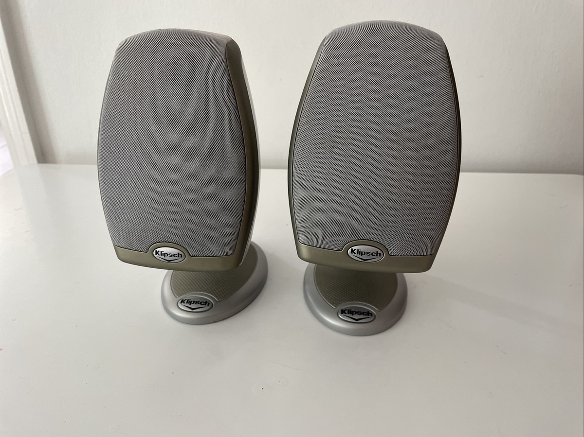 PAIR KLIPSCH iFi RSX-3 SERIES BOOKSHELF SATELLITE SPEAKERS 2