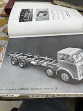 LEYLAND Lorry OCTOPUS FACTORY Thick SERVICE MANUAL Great Photos Etc