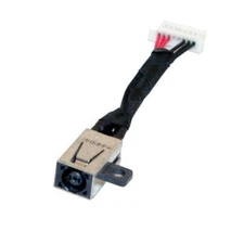 DC IN Power Jack For Dell Inspiron 13-7000 P57G JDX1R 0JDX1R Charging Port Cable