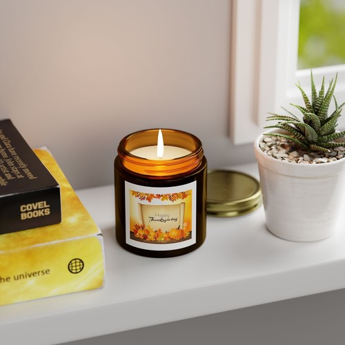 Scented Coconut Apricot Candles (4oz, 9oz) - Bild 23 von 25