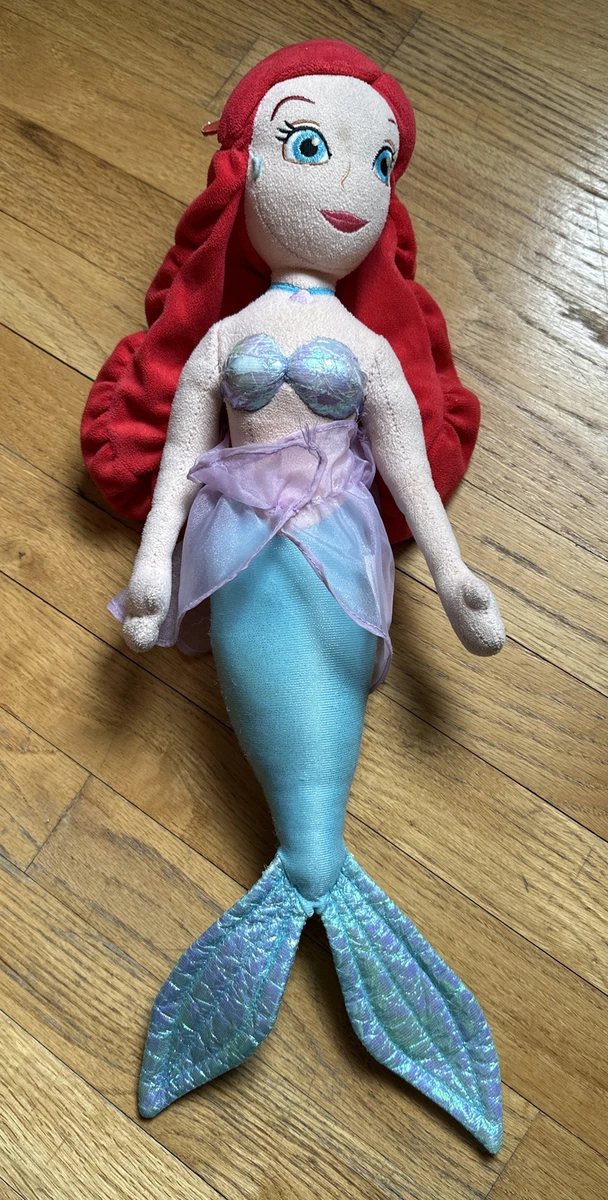 Mermaid plush doll discount