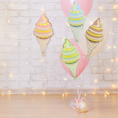 8 Stück Kinder-Party-Eiscreme-Modellierballon, Party-Layout, aufblasbare - Bild 7 von 12