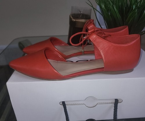 Aldo Leather Ballet Flats Women's 8 Repurposed Designer Shoes Lot Set of 2 !! - Picture 2 of 11