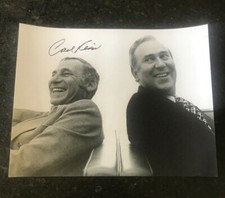 * CARL REINER * signed 11x14 photo * 2000 YEAR OLD MAN * MEL BROOKS * COA * 1