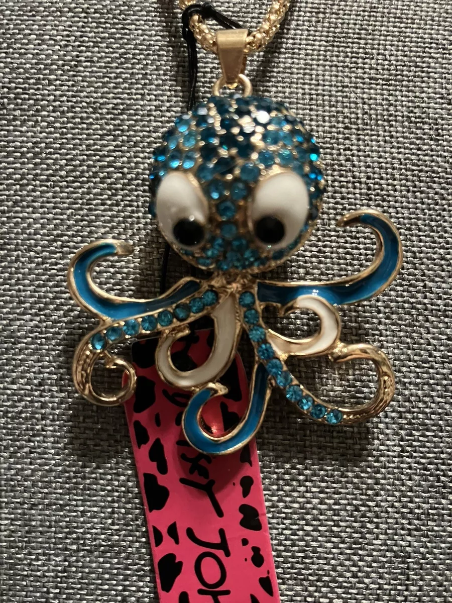 Betsey johnson shop octopus necklace