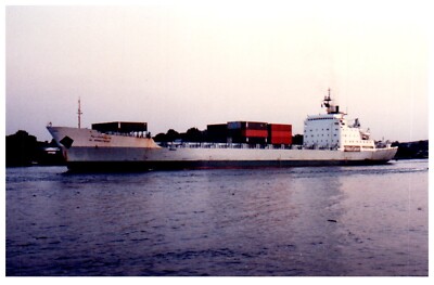 Al Rumaithiah (1970) Container Cargo Ship Photo VTG 4x6'' IMO 7025619 New York
