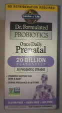 Dr. Formulated Probiotics Once Daily Prenatal 30 Vegetarian Caps Exp 9/2025