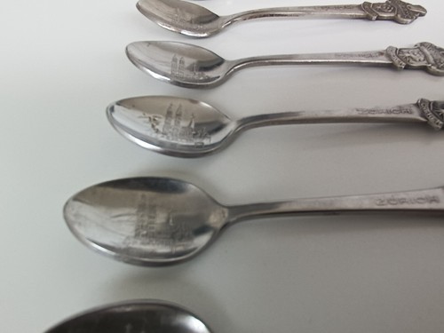 6 ROLEX BUCHERER ZURICH SOUVENIR SPOON SWITZERLAND SWISS VINTAGE - 第 3/5 張圖片