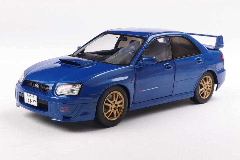 1/18 SOLIDO SUBARU IMPREZA WRX STI SONIC BLEU 2003 - S1812301 - Photo 3/4