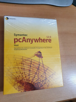 Symantec Host -  PC-Anywhere 12.0 Fernwartung Fernsteuerung NEU OVP