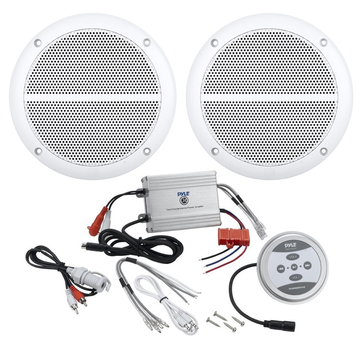 Pyle Bluetooth Marine 100w Enrock Marine Speakers Ekmr1672w