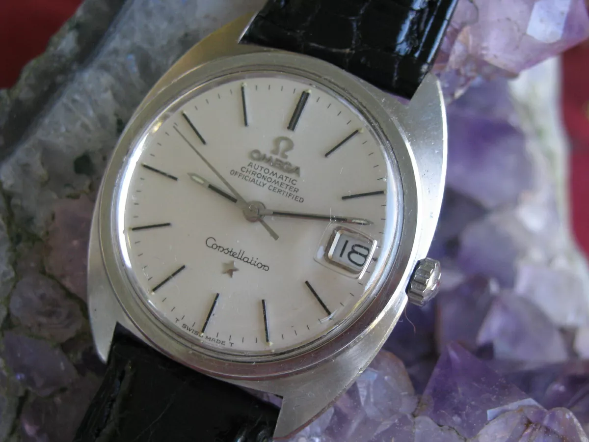 Vintage omega constellation chronometer sale