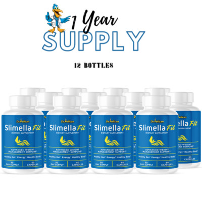 Slimella Fit - Metabolism Support, Weight Management Supplement- 2 Bottles