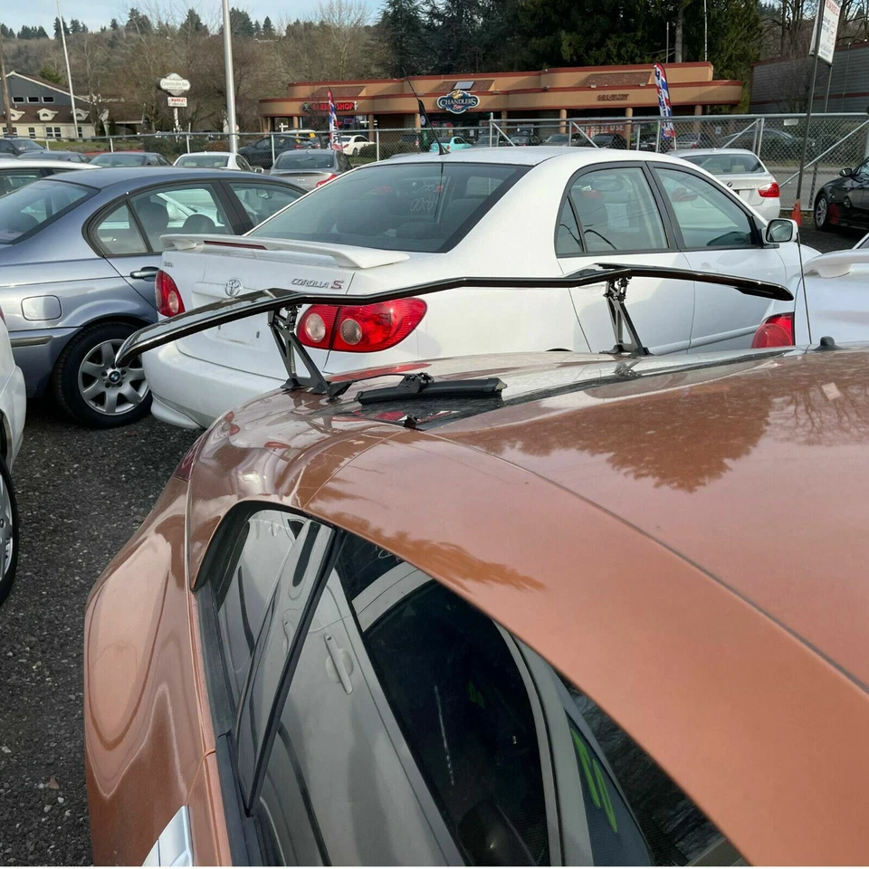 Fit 宝马 3 系列 M3 GT 风格底漆哑光黑色后后备箱翼锅炉 — 第 4/4 张图片