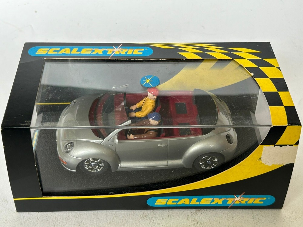 Scalextric 1/32 Silver Volkswagen Beetle Slot Car C2315 New in Box