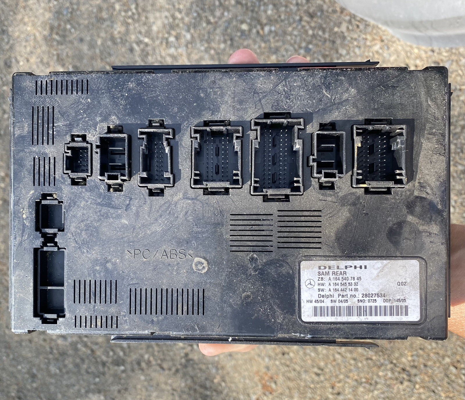 ⭐️06-13 Mercedes W251 R350 ML350 W164 Rear SAM Module Control Unit ...