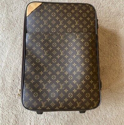 LUGGAGE Louis Vuitton Travel Rolling Suitcase 22" x 16" x 8"  Genuine Authentic