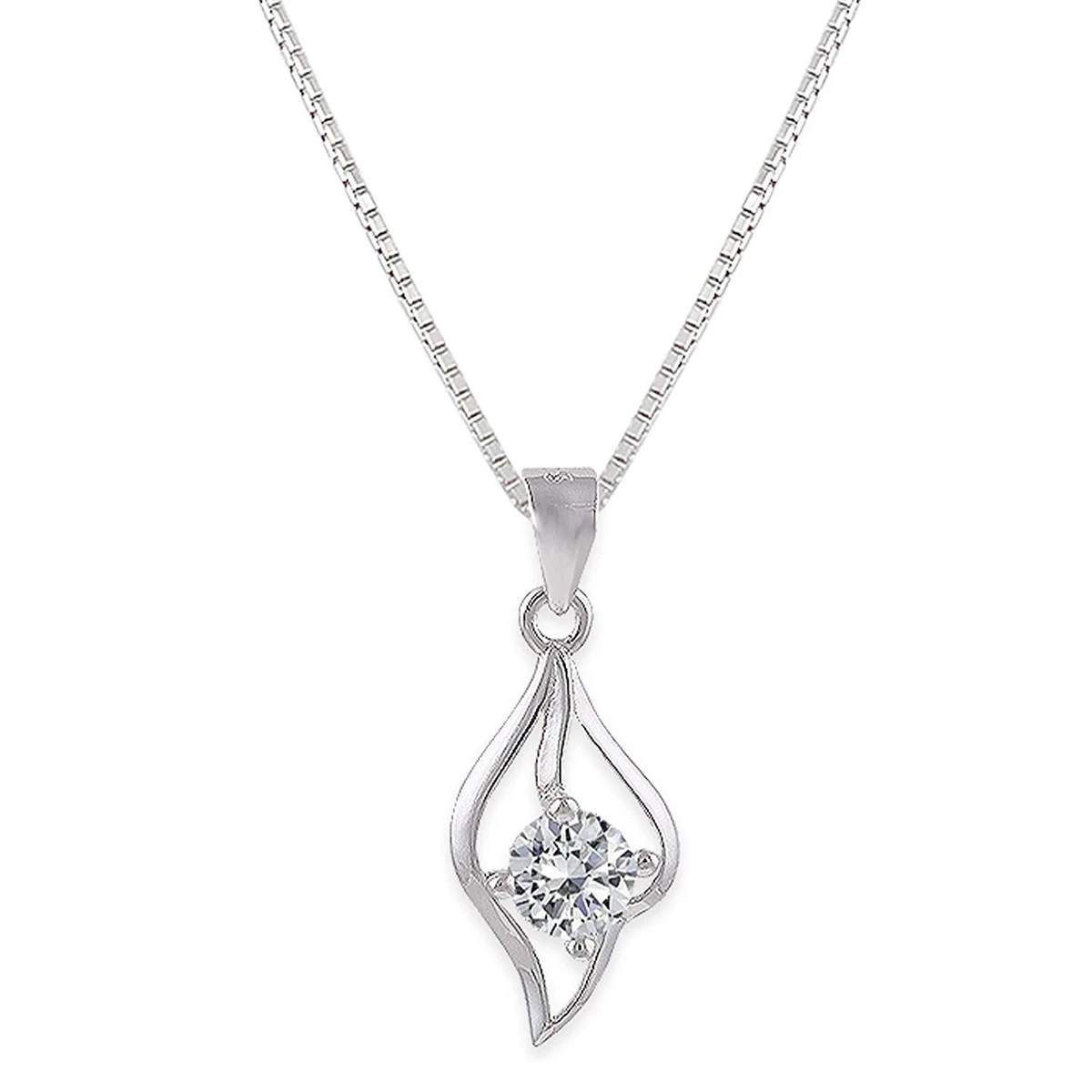 Girls hotsell silver necklace