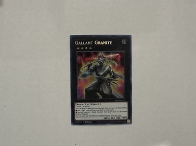 Yugioh | Gallant Granite | MP20 | 1st Edition | Secret Rare | Near Mint (NM)